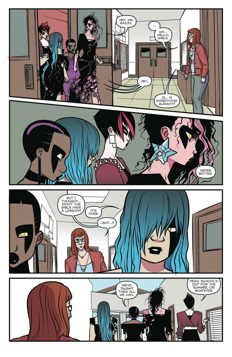 Illustration for article titled Exclusive IDW preview: Darkness reigns in Jem And The Holograms #12